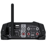 Stetsom High Line DSPLAYER 400.4 Car Audio Amplifier with DSP, Bluetooth, FM Radio, Multiple Audio Inputs, Mobile App Control