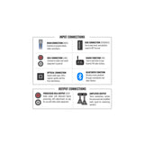 Stetsom High Line DSPLAYER 400.4 Car Audio Amplifier with DSP, Bluetooth, FM Radio, Multiple Audio Inputs, Mobile App Control