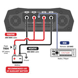 Stetsom BRAVO FULL 12K 2ohm Amplifier 12000RMS