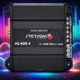 STETSOM HL 400.4 2OHM 4 CHANNEL 400W