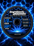 Resilient Sounds Oversized 1/0 Gauge CCA Power & Ground Wire 50FT SPOOL